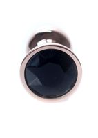 plug-jewellery red gold plug- black