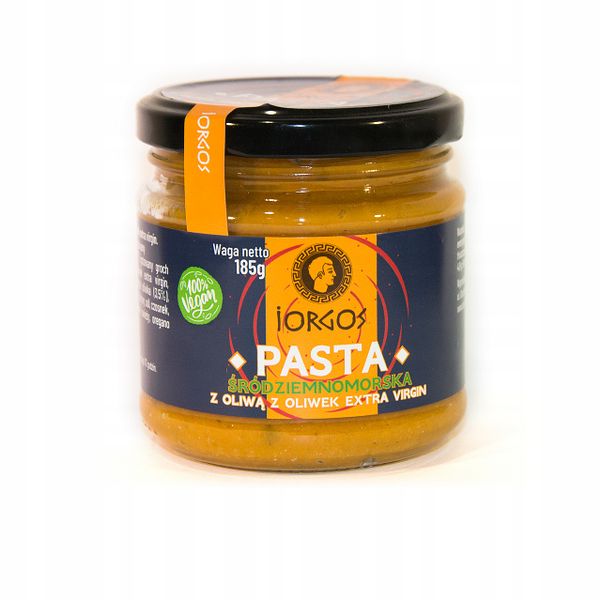 Pasta hummus śródziemnomorski Iorgos 185 g zdjęcie 1