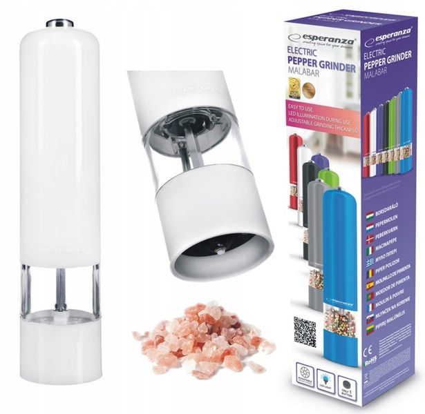 ELEKTRYCZNY MŁYNEK DO PIEPRZU I SOLI 2SZT+ BATERIE zdjęcie 3