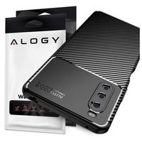 2 x Etui pancerne obudowa Alogy TPU Carbon Case do Sony Xperia 10 IV 2022 B