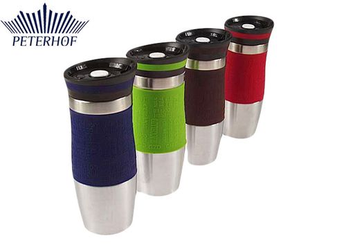 KUBEK TERMICZNY QUICK STOPPER 400ml PETERHOF [PH-12414] na Arena.pl