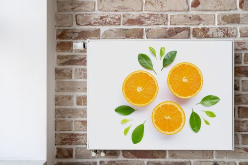 Mata MAGNETYCZNA Na Grzejnik Owoce Soczyste Pomarańcze 100cm x 60cm na Arena.pl