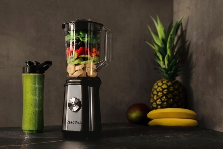 Blender kielichowy Zeegma 4w1 Bidon Młynek Mikser zdjęcie 6