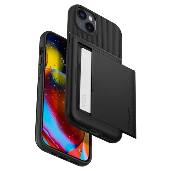 Etui Spigen Slim Armor CS do Apple iPhone 14 Plus Black zdjęcie 8