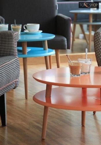 Stolik ufo medium jasnoszary na Arena.pl