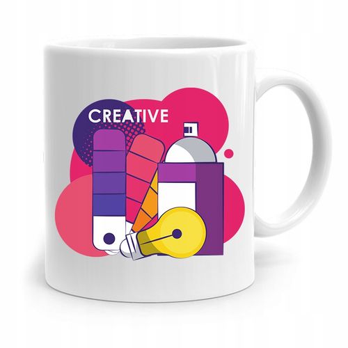 Kubek Prezent Dla Grafika Komputerowego Creative Z Nadrukiem Ze Zdjęciem na Arena.pl