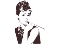 100 70CM OBRAZ PŁÓTNO AUDREY HEPBURN PŁÓTNO RAMA