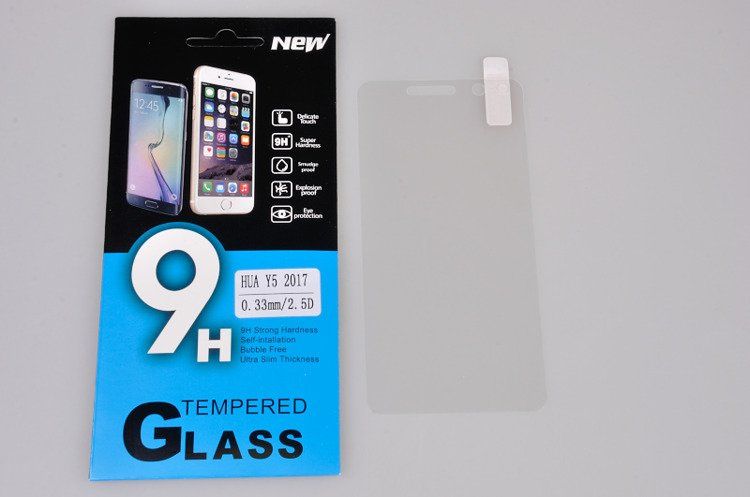 TEMPERED GLASS 9H SZKŁO HARTOWANE 9H 0,33 mm do HUAWEI Y5 2017 zdjęcie 2