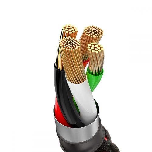 BASEUS C-SHAPED TYPE-C CABLE 100CM BLACK na Arena.pl