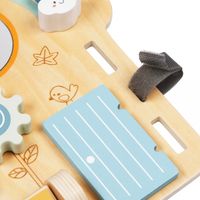 DREWNIANA TABLICA AKTYWNOŚCI DLA DZIECI