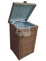 Zabudowa kosza na śmieci obudowa kubła 60x65x110 cm 1x120L GP333