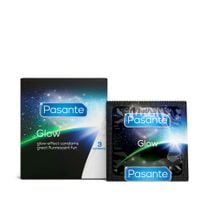 Pasante Glow Condoms 3 Pcs
