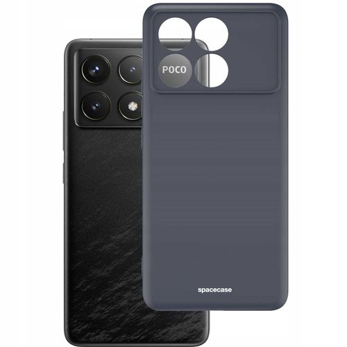 Spacecase Silicone Case Poco F6 Pro 5G Black na Arena.pl