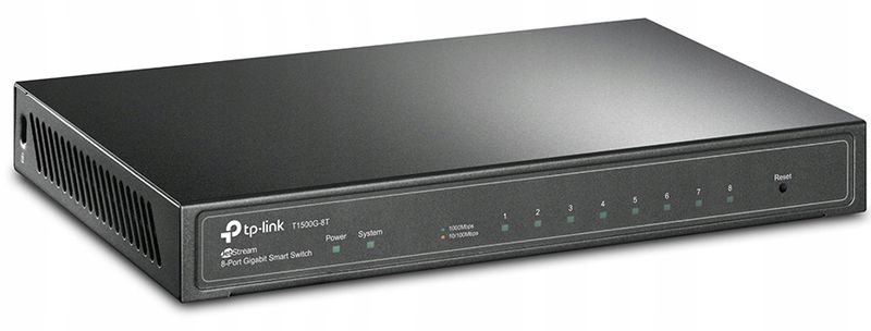 SWITCH TP-LINK TL-SG2008P (4xPoE+) zdjęcie 12