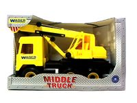 WADER middle truck dzwig zolty 32122
