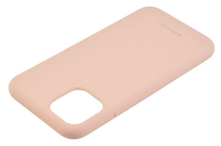 Etui Mercury Goospery Silicone do iPhone 11 Pro różowy zdjęcie 3