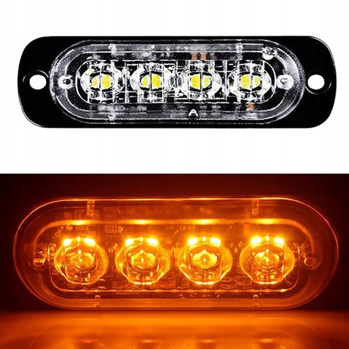 LAMPY OSTRZEGAWCZE LED LAWETA POMOC STROBOSKOPY KOGUT DO ATRAPY POMARAĆZOWE na Arena.pl