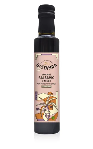 Ocet Balsamiczny Daktylowy BEZ Dodatku CukrÓw BIO 250 ml - Biotamra na Arena.pl