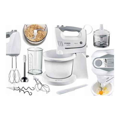 BOSCH MIKSER z misą ROBOT KUCHENNY MFQ36490 SIEKACZ BLENDER 450W MOCNY na Arena.pl