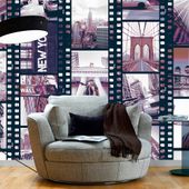 Fototapeta - NY - Miejski kolaż 50x1000