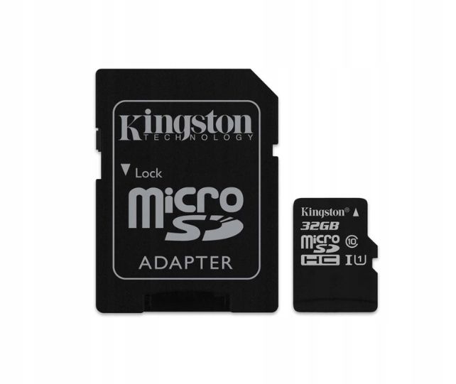 KARTA PAMIĘCI DO SMARTFONA microSD 32GB + ADAPTER zdjęcie 3