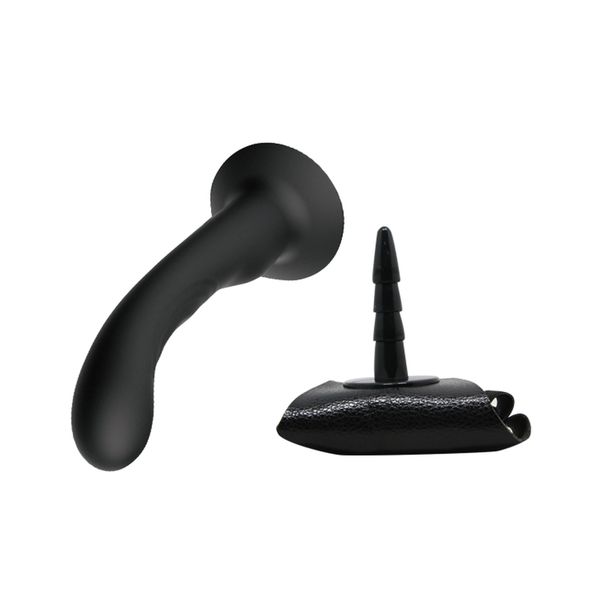 Odczepiany Strap-On Majtki Z Zakrzywionym Dildo zdjęcie 5