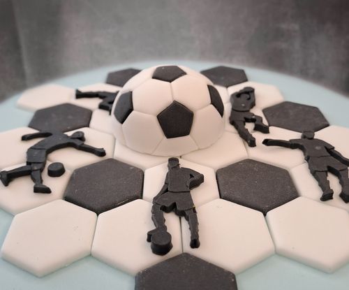 Zestaw na tort  - piłkarski football /PIL2 na Arena.pl