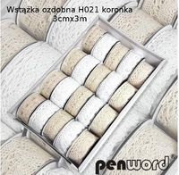 WSTĄŻKA OZDOBNA KORONKA 30MMX3M (20SZT)