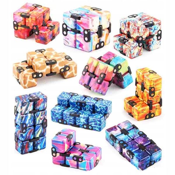 MAGICZNA KOSTKA ANTYSTRESOWA infinity cube FIDGET zdjęcie 4