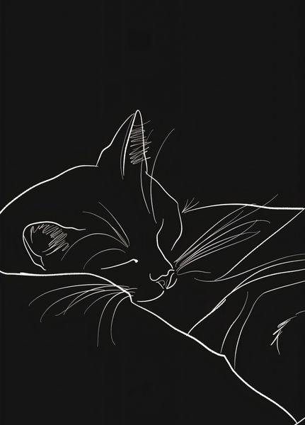 Plakat 39,5x55cm Nocny Spokój zdjęcie 1