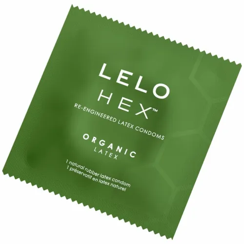 lelo hex organic prezerwatywy 12 szt. ekologiczny lateks, struktura hex na Arena.pl