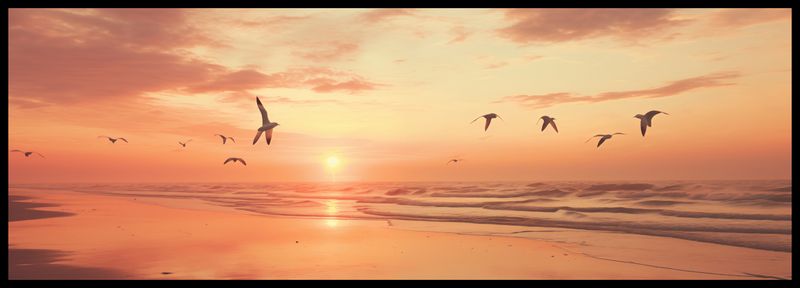 Plakat 95x33cm Spokojna Przystań zdjęcie 2