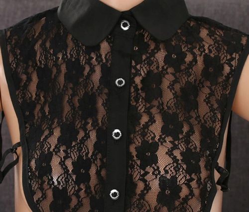 Fałszywa koszula kołnierz z zapięciem na Arena.pl