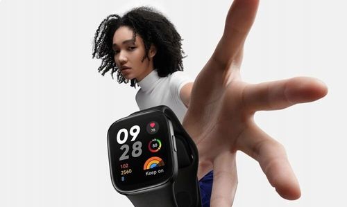 Smartwatch XIAOMI Redmi Watch 3 GPS Czarny na Arena.pl