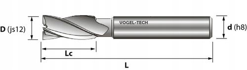 Frez NFPa DIN844 Fi12mm DŁUGI 110mm HSS-Co KOBALT na Arena.pl