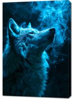 Obraz 70x100cm Oddech Wilka