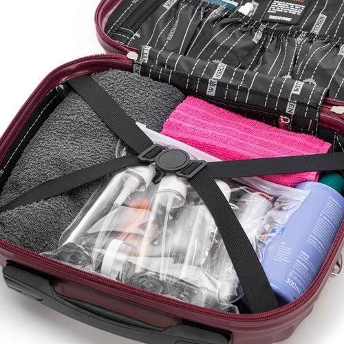 WITTCHEN Kosmetyczka podróżna z ABS z żebrowaniem na Arena.pl