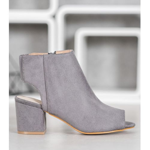 Szare Botki Open Toe r.38 na Arena.pl