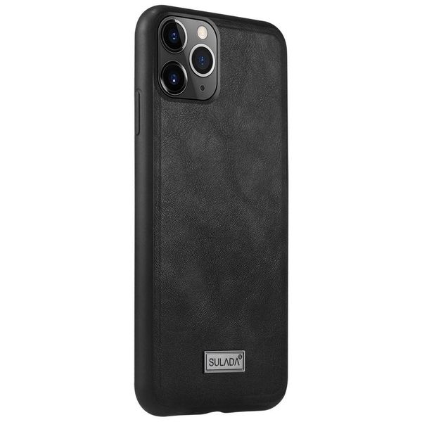 Etui Iphone 12 Mini Sulada Royal Czarne zdjęcie 14