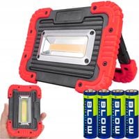 2 SZT LAMPA LATARKA WARSZTATOWA Z UCHWYTEM REFLEKTOR PRZENOŚNY LED COB 30W