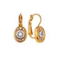 kolczyki oryginalne z kryształkami (p13629au)