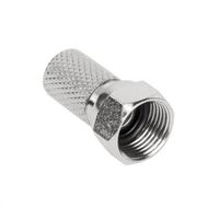 wtyk f 6.8mm z uszczelką cu na rg6 - 25.0 szt - ss2520-wf