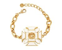 bransoletka z krzyżem maltańskim z kolekcji maltese (b23/jes/42au)