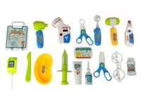 DLA DZIEIC STOLIK LEKARSKI NA WÓZKU Z ZESTAWEM