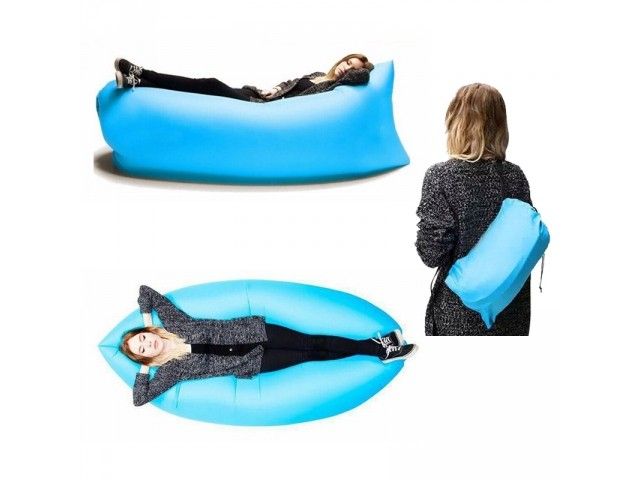 Nadmuchiwana sofa Lazy Bag idealna do ogrodu zdjęcie 3