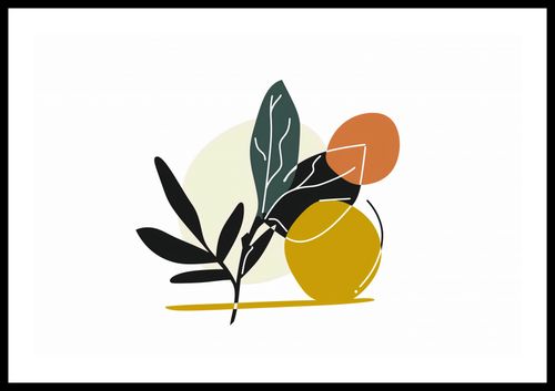 Plakat 60x40cm Elegancka Flora na Arena.pl