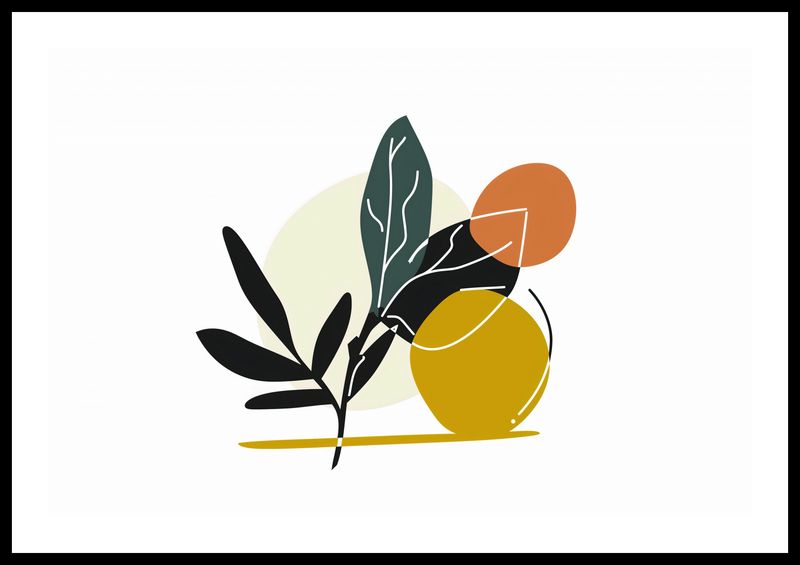 Plakat 60x40cm Elegancka Flora zdjęcie 3