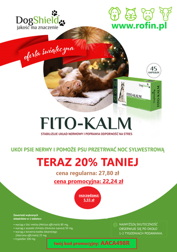 Dogshield Fito-Kalm 45 tabl. na Arena.pl