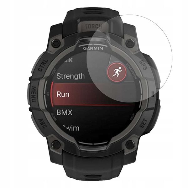 Spacecase Sw Glass 2.5D Garmin Instinct 3 45Mm zdjęcie 3