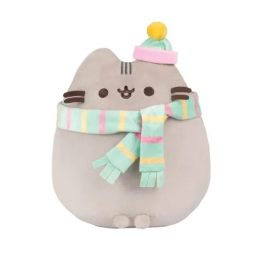 PUSHEEN w czapeczce i szaliczku 24cm SUPER SOFT na Arena.pl